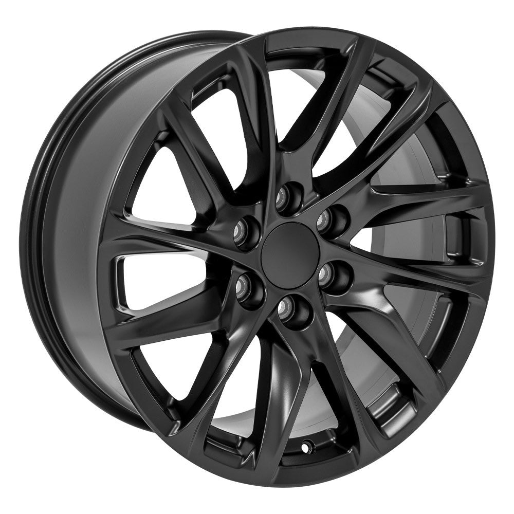 26 Inch Satin Black SSX Escalade Style GM Replica Wheel