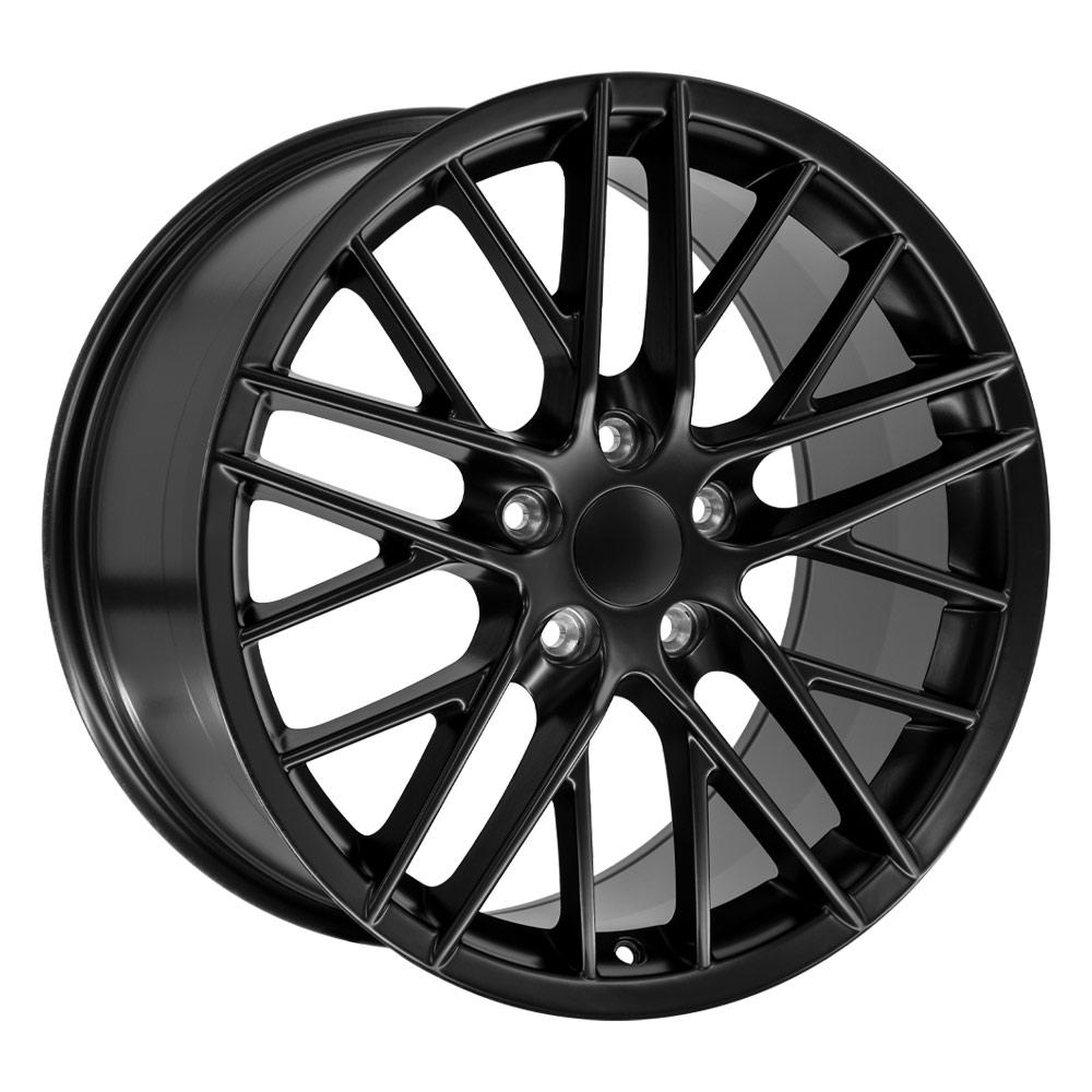 19" Replica Wheel CV08B Fits Chevrolet Corvette C6 ZR1 19x10 Satin Wheel