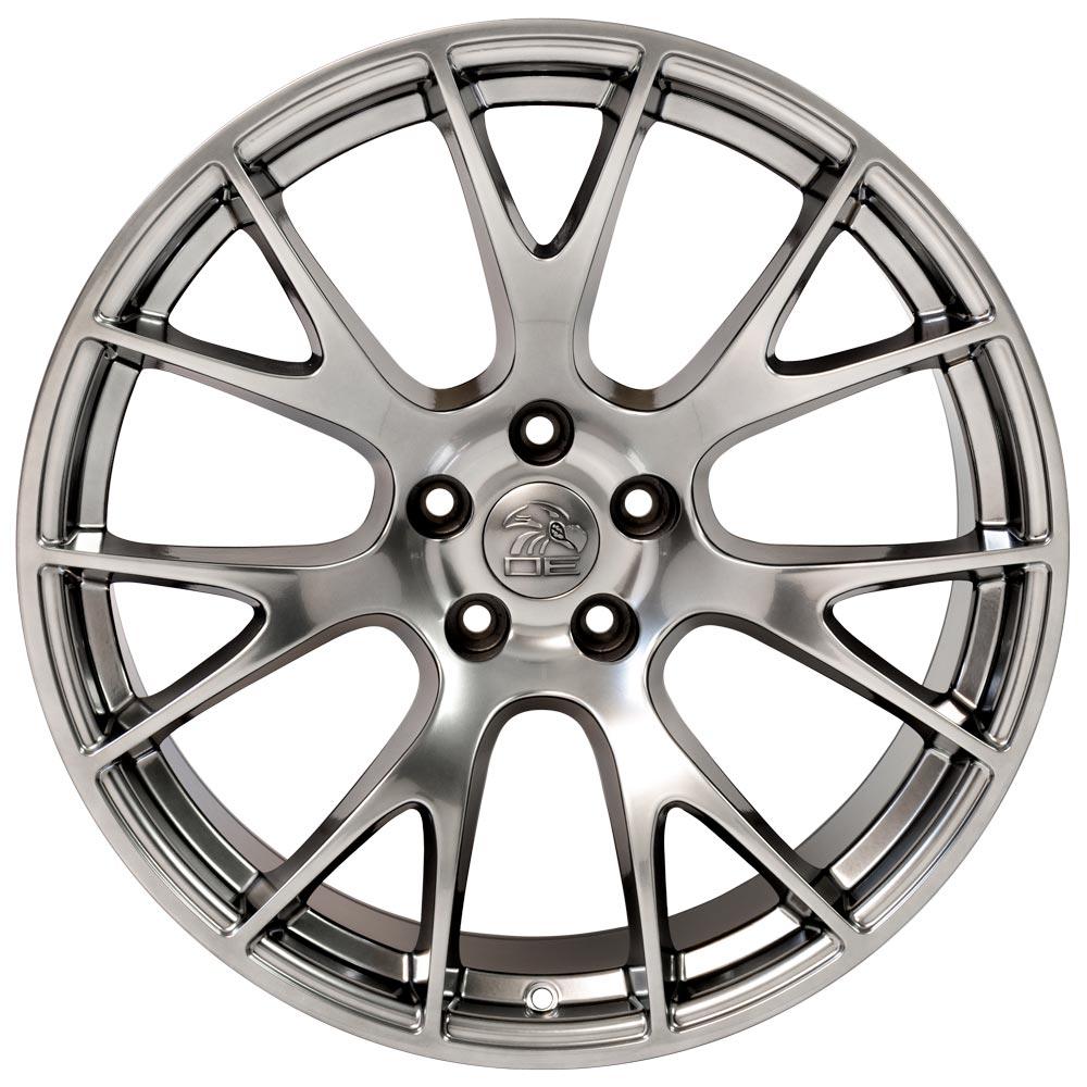 20" Replica Wheel DG15 Fits Dodge Hellcat 20x10 Hyper Wheel