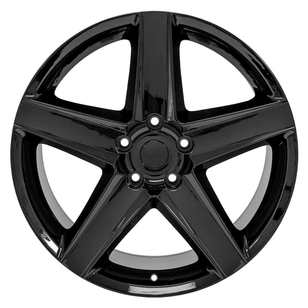 20" Replica Wheel JP06 Fits Jeep Grand Cherokee 20x9 Black Wheel