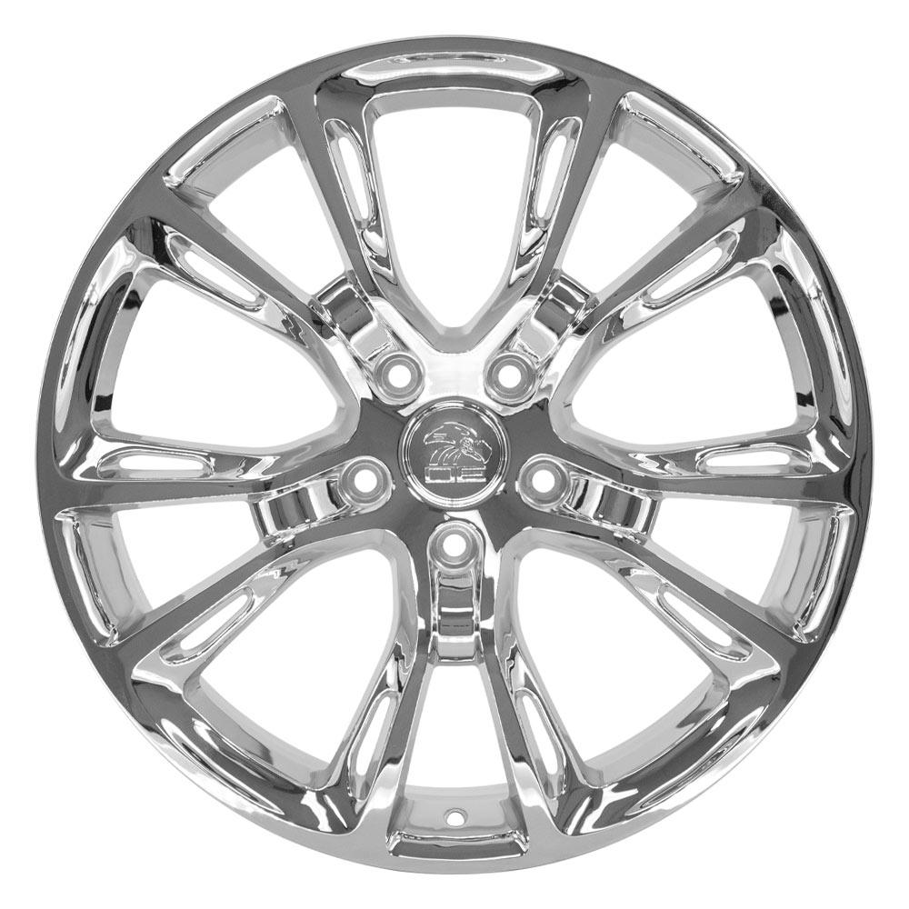 20" Replica Wheel JP16 Fits Jeep Grand Cherokee 20x8.5 Chrome Wheel