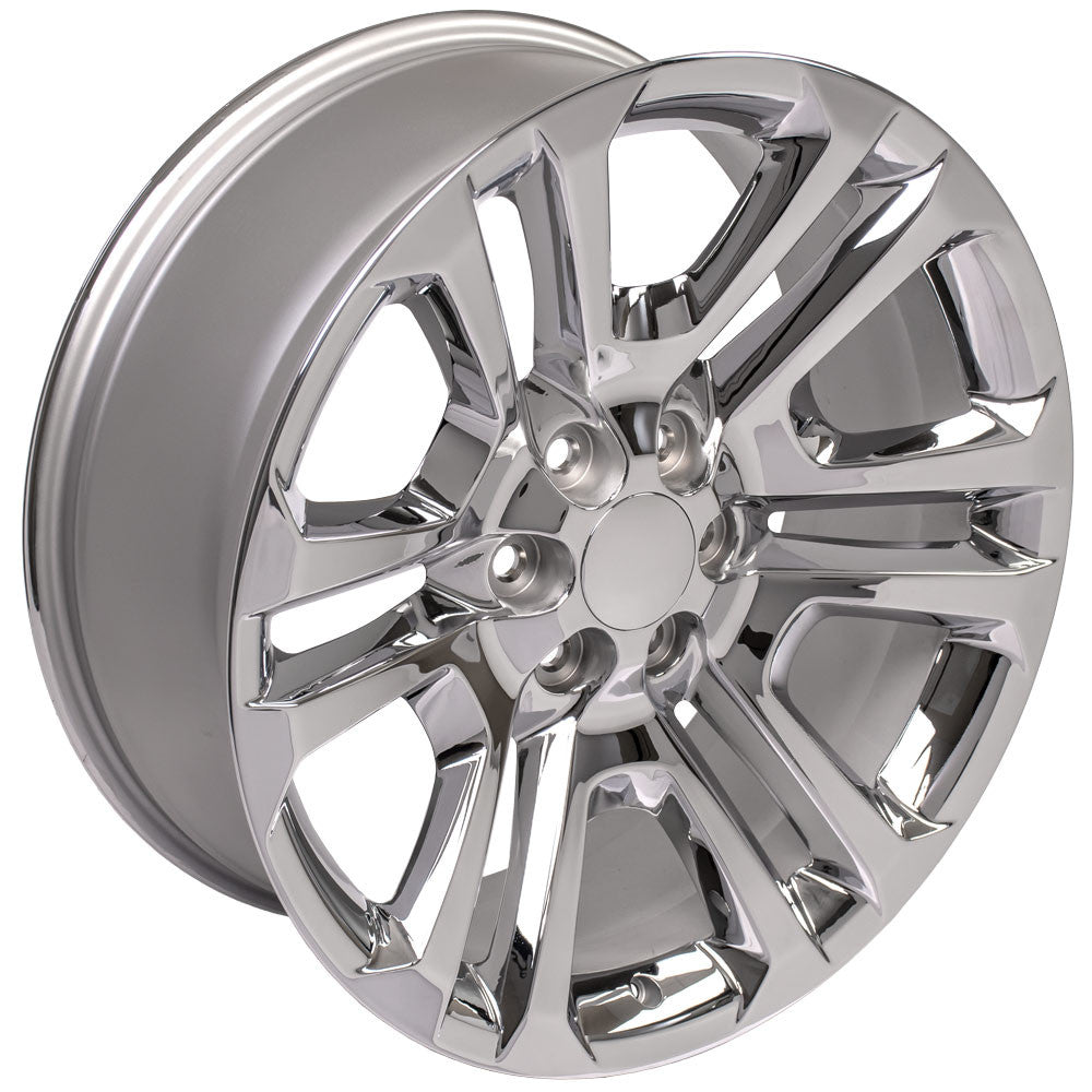 22 Inch Chrome Split Spoke GM Replica Wheel