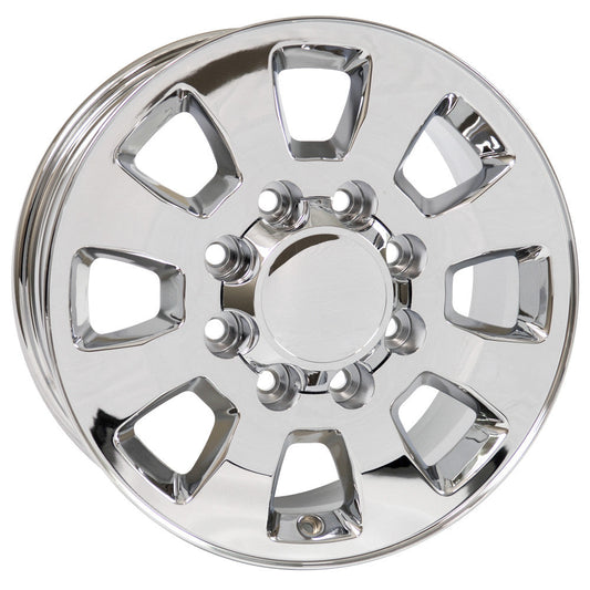 18 Inch Chrome 8 Lug 8-180 GM Replica Wheel