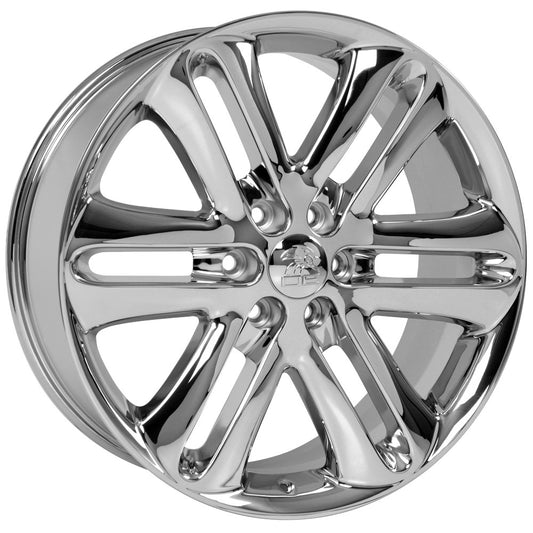 22 Inch Chrome F150 Split Spoke Ford Replica Wheel