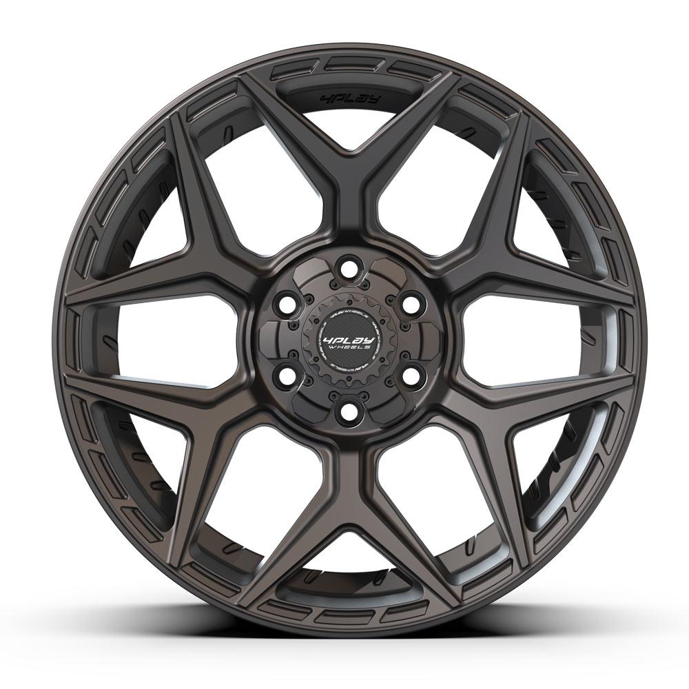 4PLAY Gen3 4P06 20x9 6x5.5 & 6x135mm 0et in Matte Black Wheel