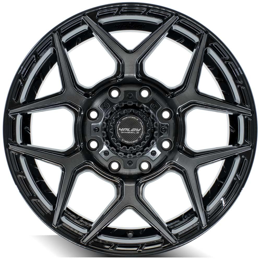 4PLAY Gen3 4P06 20x9 8x6.5" +0et in Brushed Black