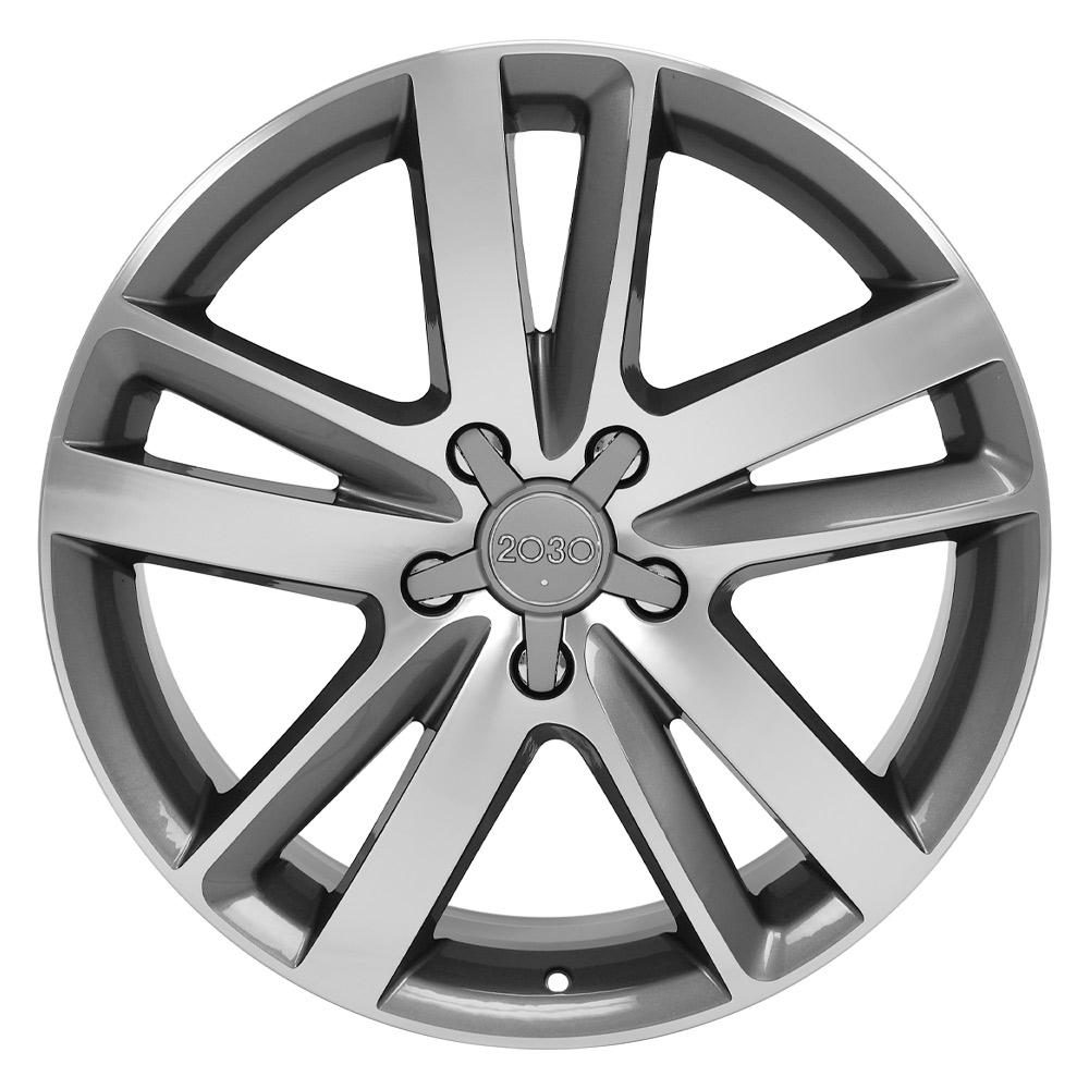 20" Replica Wheel AU20 Fits Audi Q7 20x9 Machined Wheel