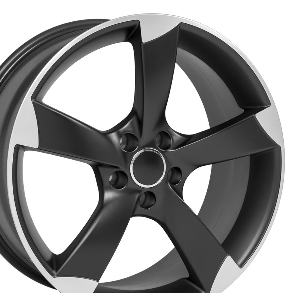 19" Replica Wheel AU29 Fits Audi S4 19x8.5 Machined Wheel