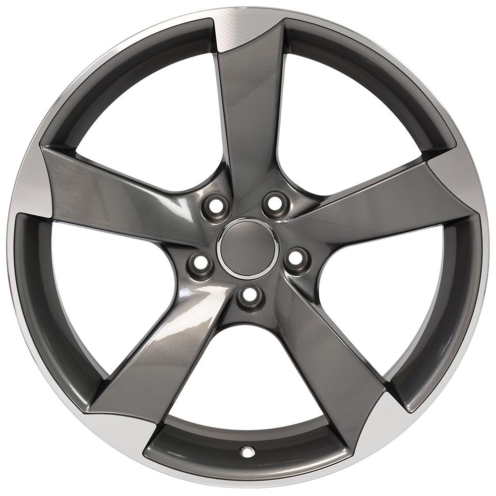 19" Replica Wheel AU29 Fits Audi A Series 19x8.5 Machined Wheel