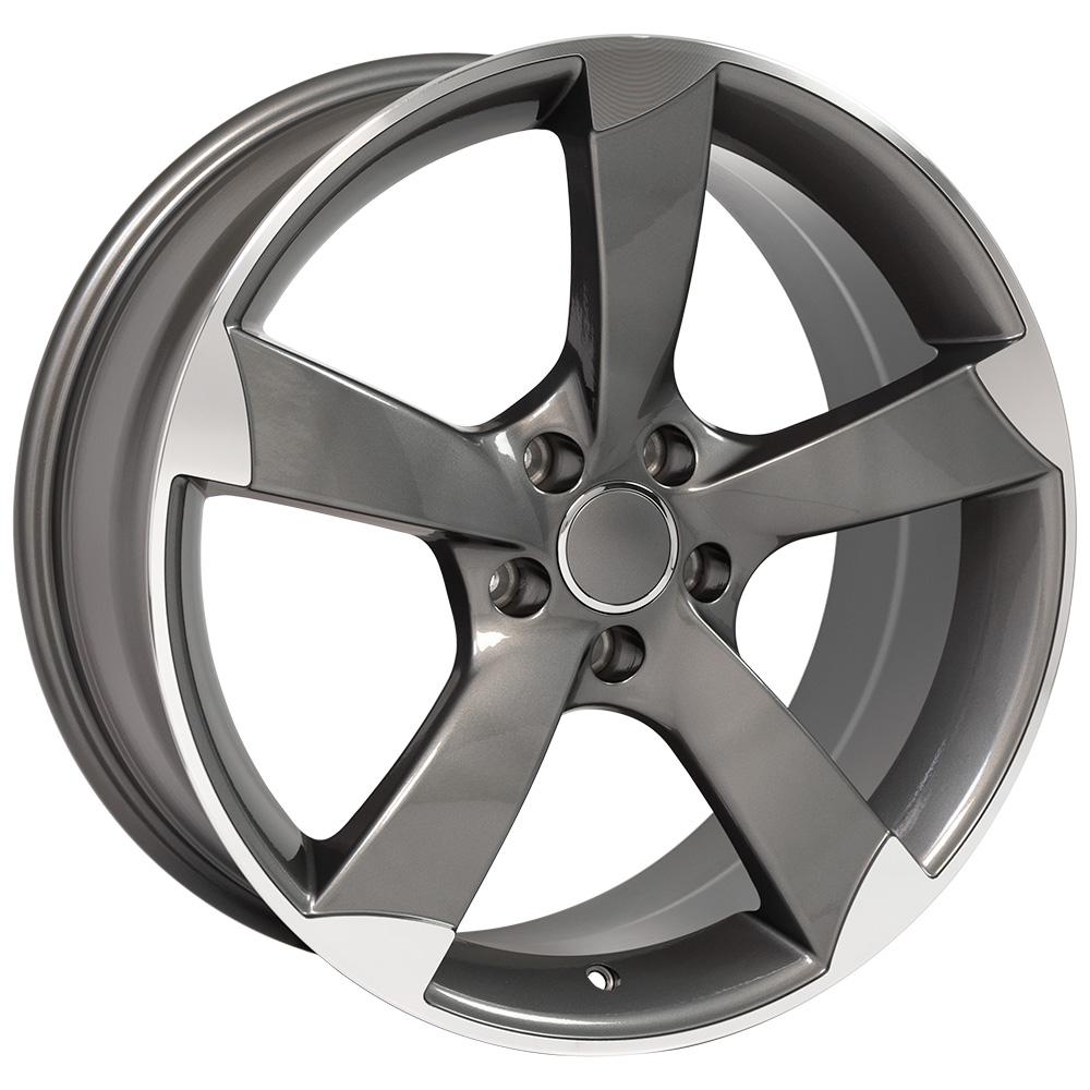 19" Replica Wheel AU29 Fits Audi A Series 19x8.5 Machined Wheel