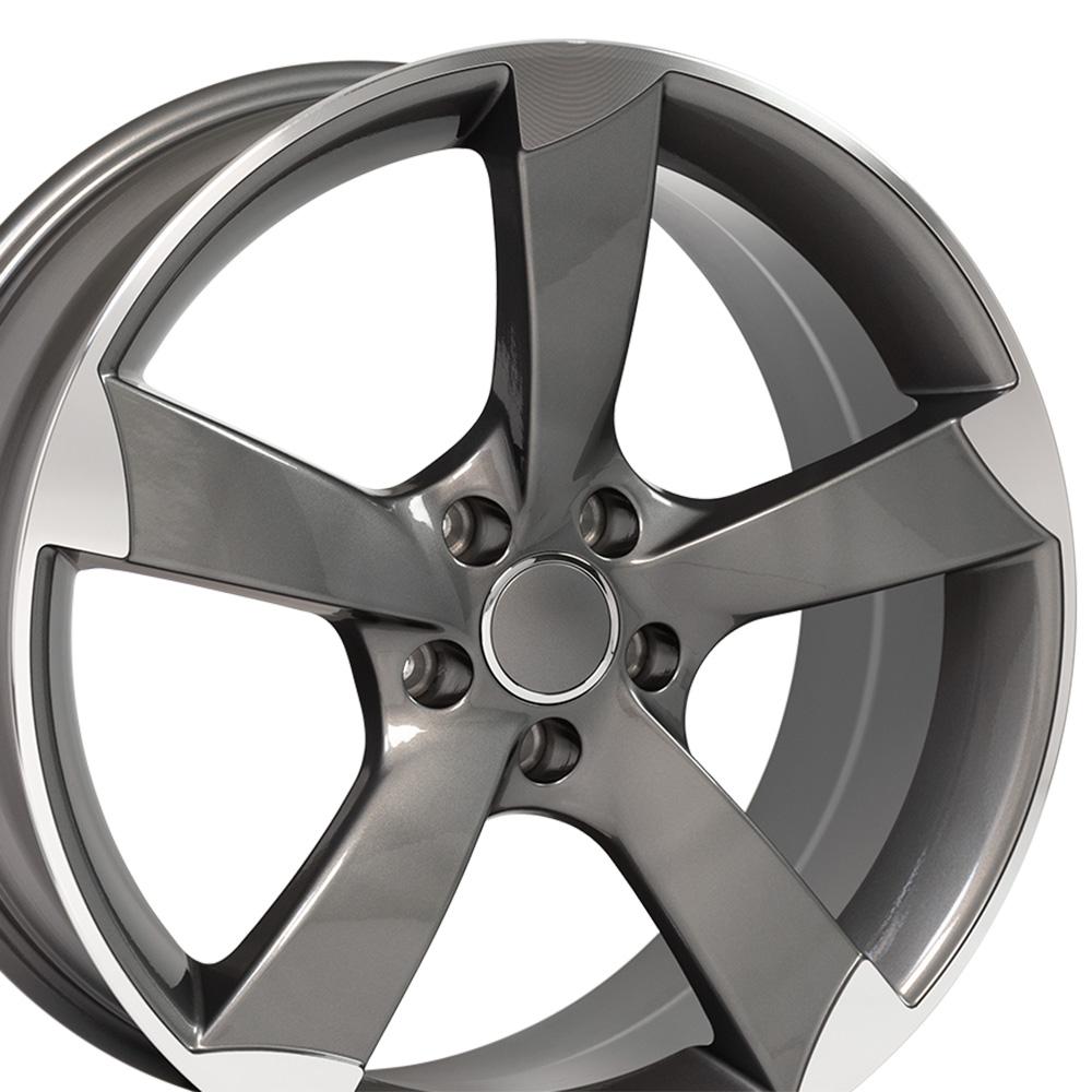 19" Replica Wheel AU29 Fits Audi A Series 19x8.5 Machined Wheel