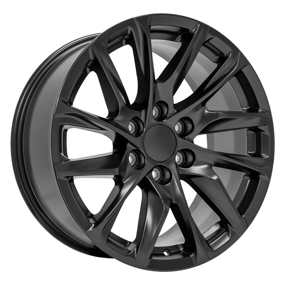 24 Inch Satin Black SSX Escalade Style GM Replica Wheel