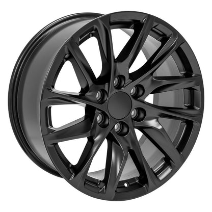 24 Inch Satin Black SSX Escalade Style GM Replica Wheel