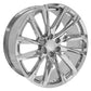 24 Inch Chrome Angled Twelve Spoke GM Replica Wheel