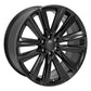 24 Inch Satin Black Platinum GM Replica Wheel