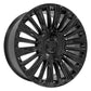 24 Inch Gloss Black 20 Spoke Escalade Style GM Replica Wheel