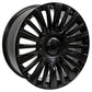 24 Inch Satin Black 20 Spoke Escalade Style GM Replica Wheel