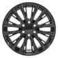 24 Inch Gloss Black Twelve Quarter Split Spoke GM Replica Wheel