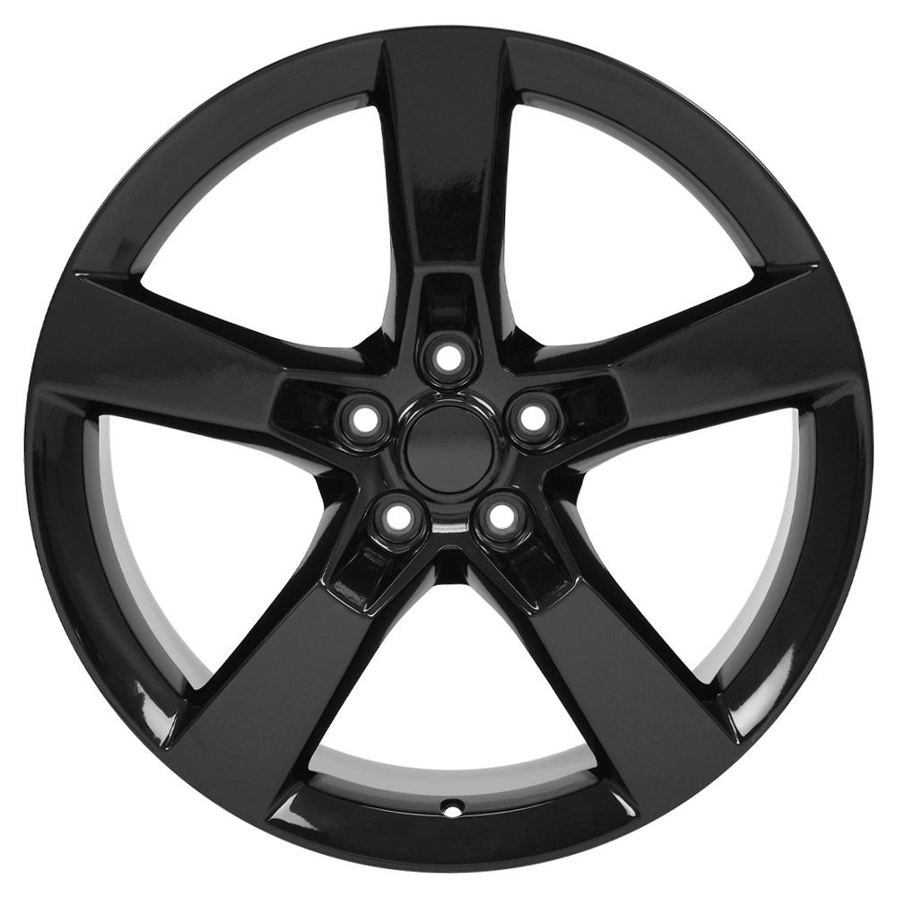 20" Replica Wheel CV11 Fits Chevrolet Camaro SS 20x9 Black Wheel