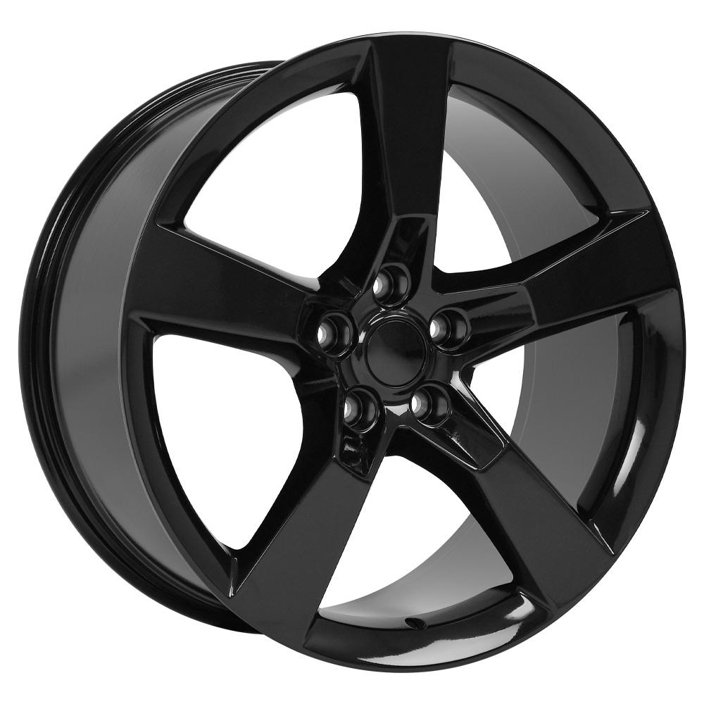 20" Replica Wheel CV11 Fits Chevrolet Camaro SS 20x9 Black Wheel