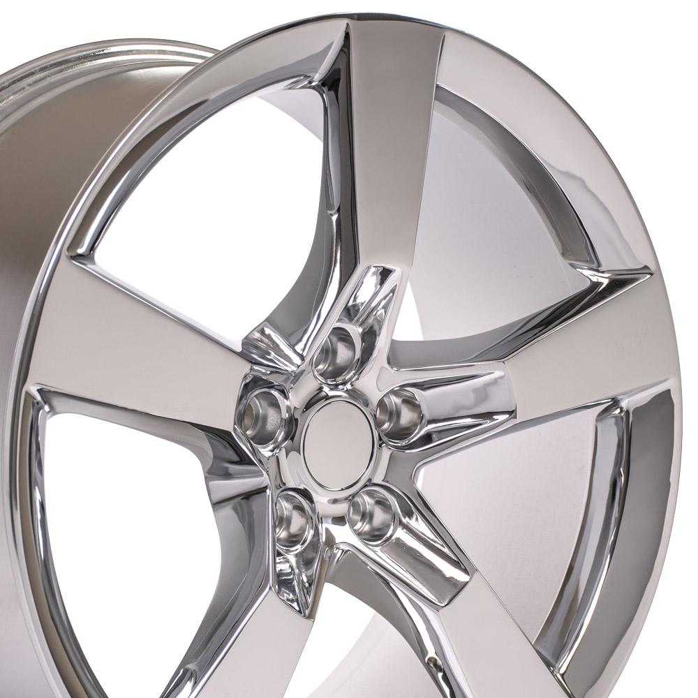 20" Replica Wheel CV11 Fits Chevrolet Camaro SS 20x9 Chrome Wheel