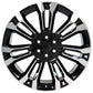 24 Inch Black and Machine Seven Split Spoke GM Replica Wheel