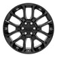 22 Inch Satin Black Notched Honeycomb GM Replica Wheel