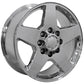 20 Inch Chrome Five Spoke 8 Lug 8-180 GM Replica Wheel