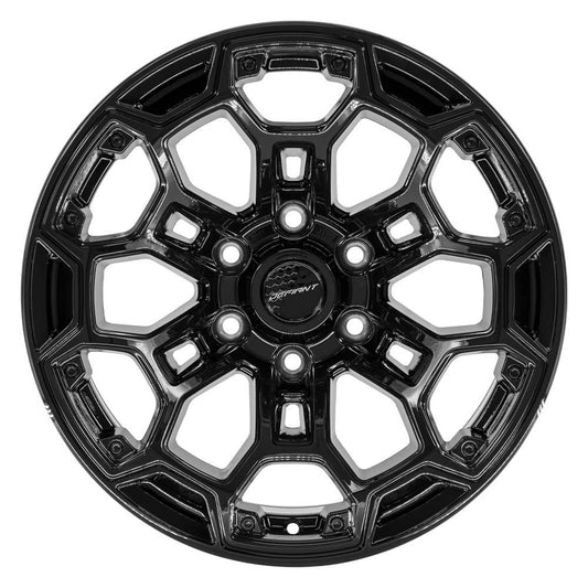 DEFIANT DF03 18x9 6x5.5" -12et in Gloss Black