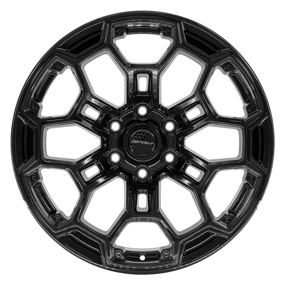 DEFIANT DF03 20x9 6x5.5" -12et in Gloss Black