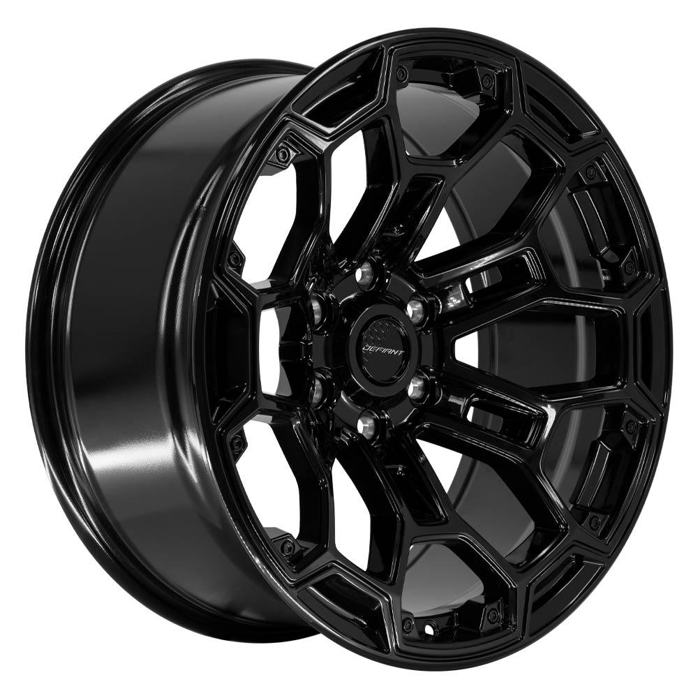 DEFIANT DF03 20x9 6x5.5" -12et in Gloss Black