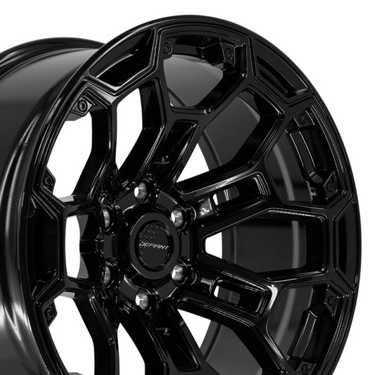 DEFIANT DF03 20x9 6x5.5" -12et in Gloss Black