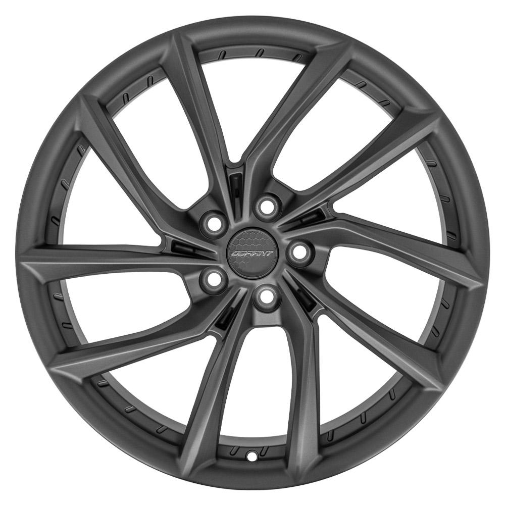 DEFIANT DF06 20x9 5x120mm +35et in Dark Matte Charcoal