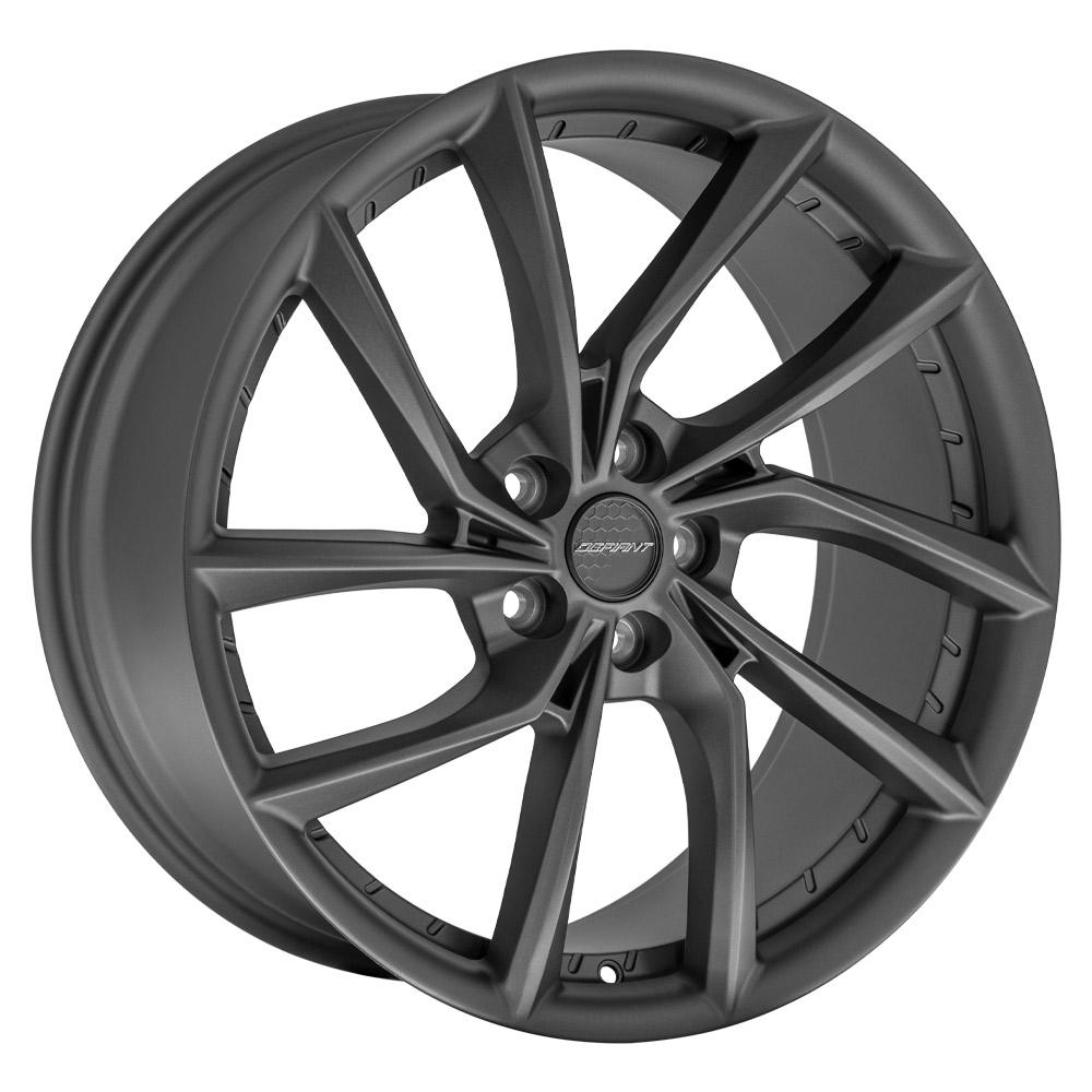 DEFIANT DF06 20x9 5x120mm +35et in Dark Matte Charcoal