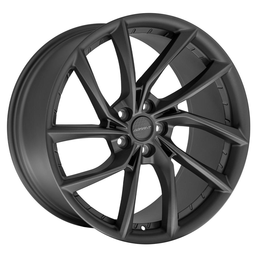 DEFIANT DF06 20x10 5x120mm +35et in Dark Matte Charcoal