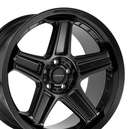 DEFIANT DF07 20x10.5 5x115mm +26et in Matte Black