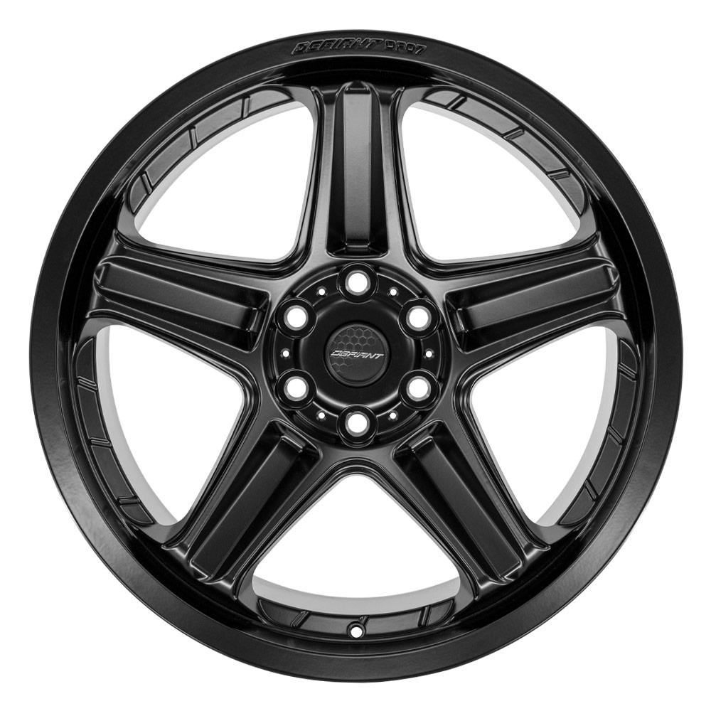 DEFIANT DF07 22x10 6x5.5" -12et in Matte Black