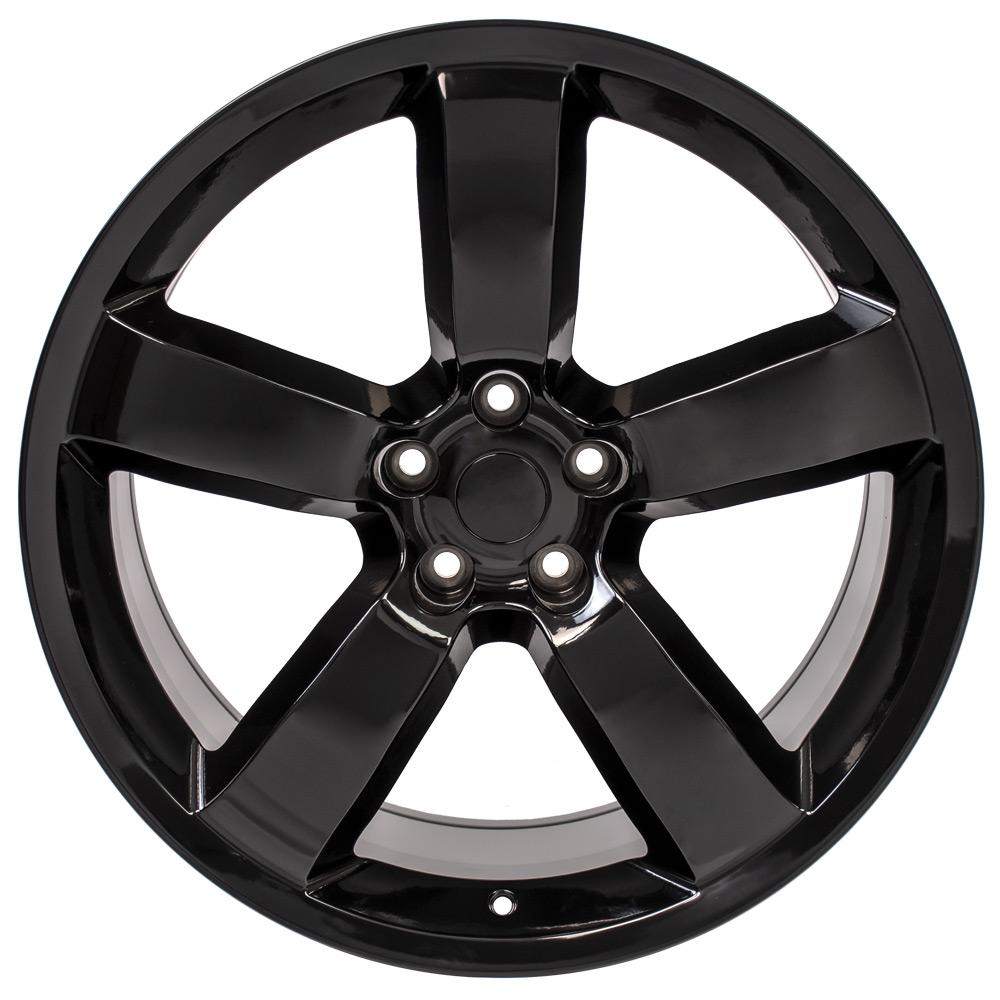 20" Replica Wheel DG04 Fits Dodge Charger SRT 20x9 Black Wheel