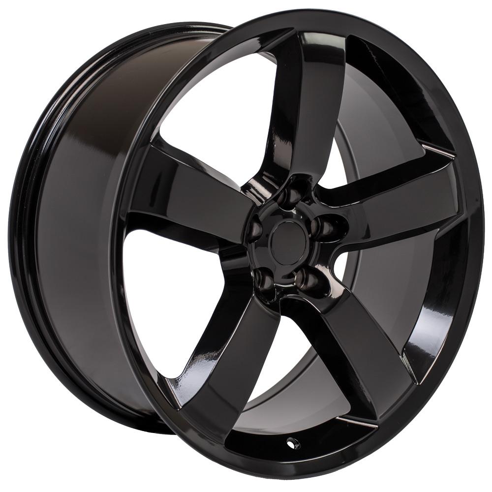 20" Replica Wheel DG04 Fits Dodge Charger SRT 20x9 Black Wheel