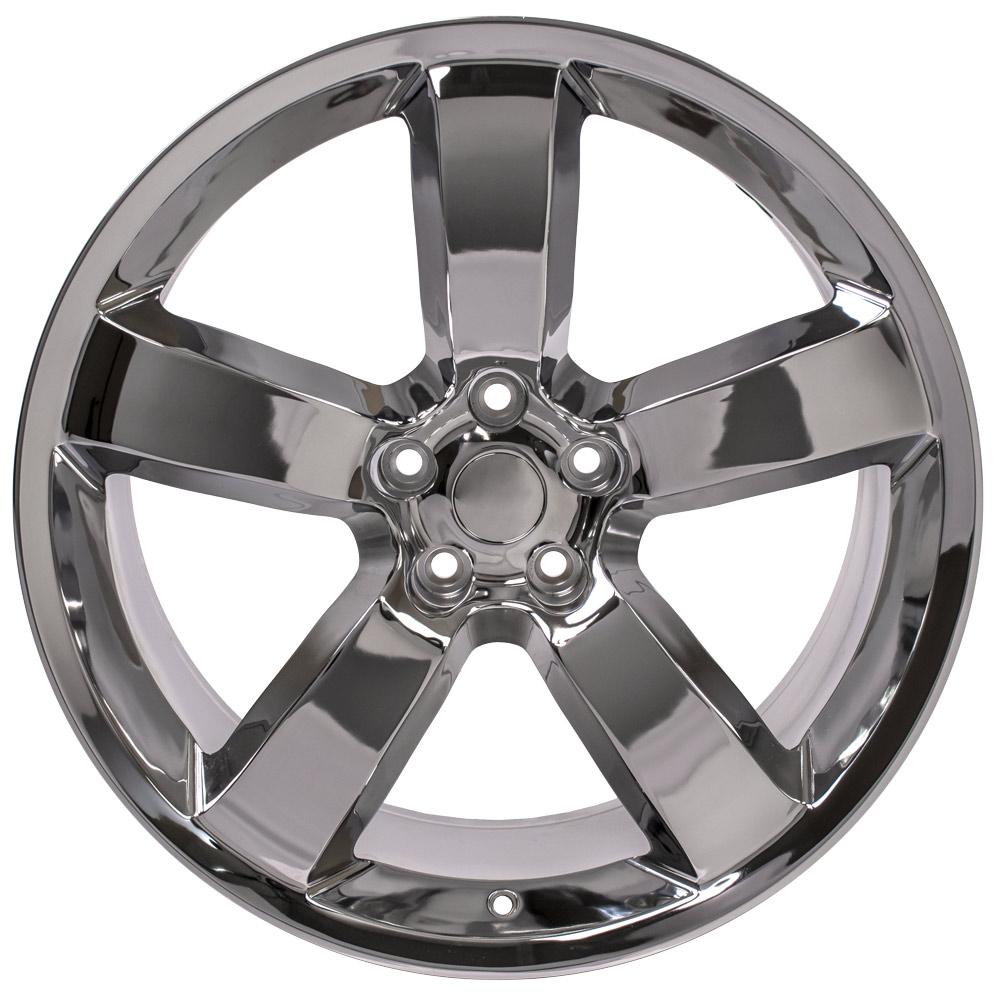 20" Replica Wheel DG04 Fits Dodge Charger SRT 20x9 Chrome Wheel