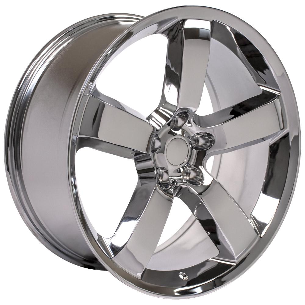 20" Replica Wheel DG04 Fits Dodge Charger SRT 20x9 Chrome Wheel