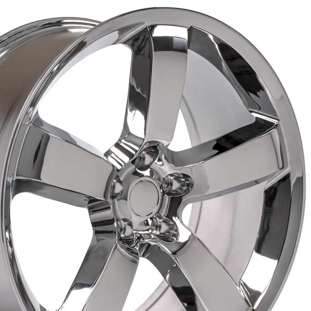 20" Replica Wheel DG04 Fits Dodge Charger SRT 20x9 Chrome Wheel