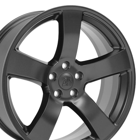 20" Replica Wheel DG12 Fits Dodge Charger SRT 20x8 Satin Wheel