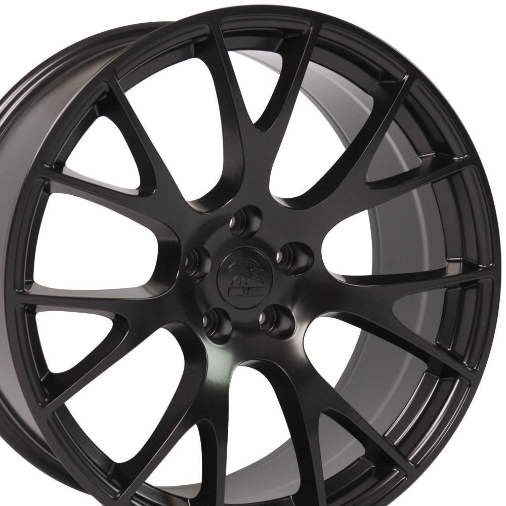 22" Replica Wheel DG15 Fits Dodge Hellcat 22x9 Satin Wheel