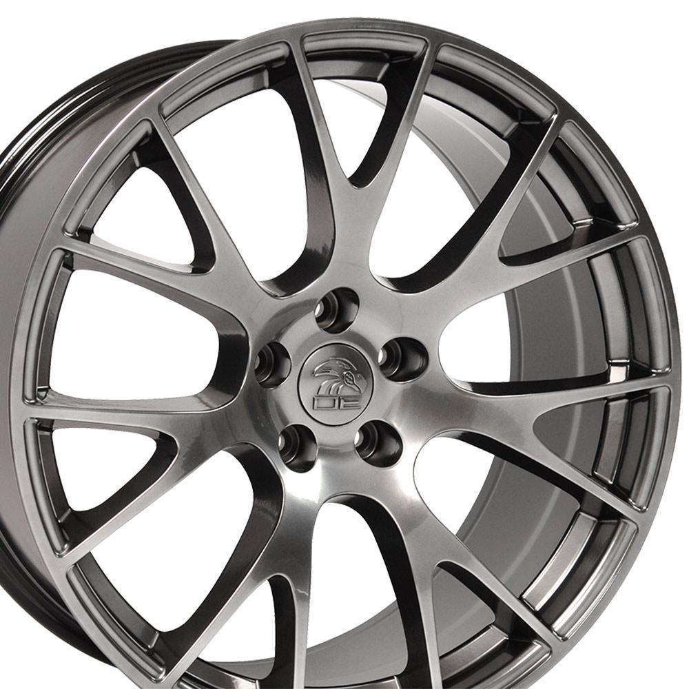 22" Replica Wheel DG69 Fits Dodge RAM Hellcat 22x10 Hyper Wheel