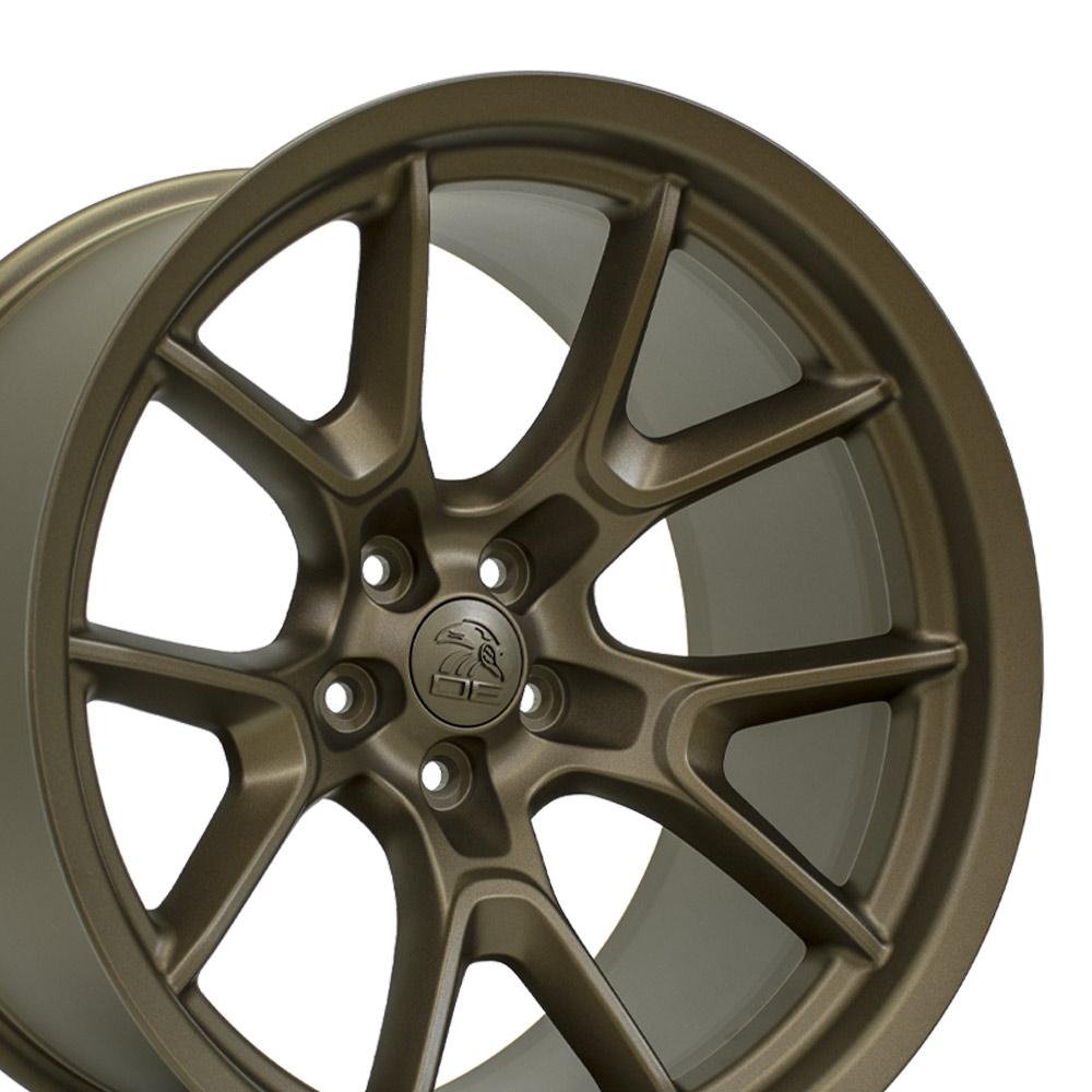 20" Replica Wheel DG21 Fits Dodge Challenger 20x11 Bronze Wheel