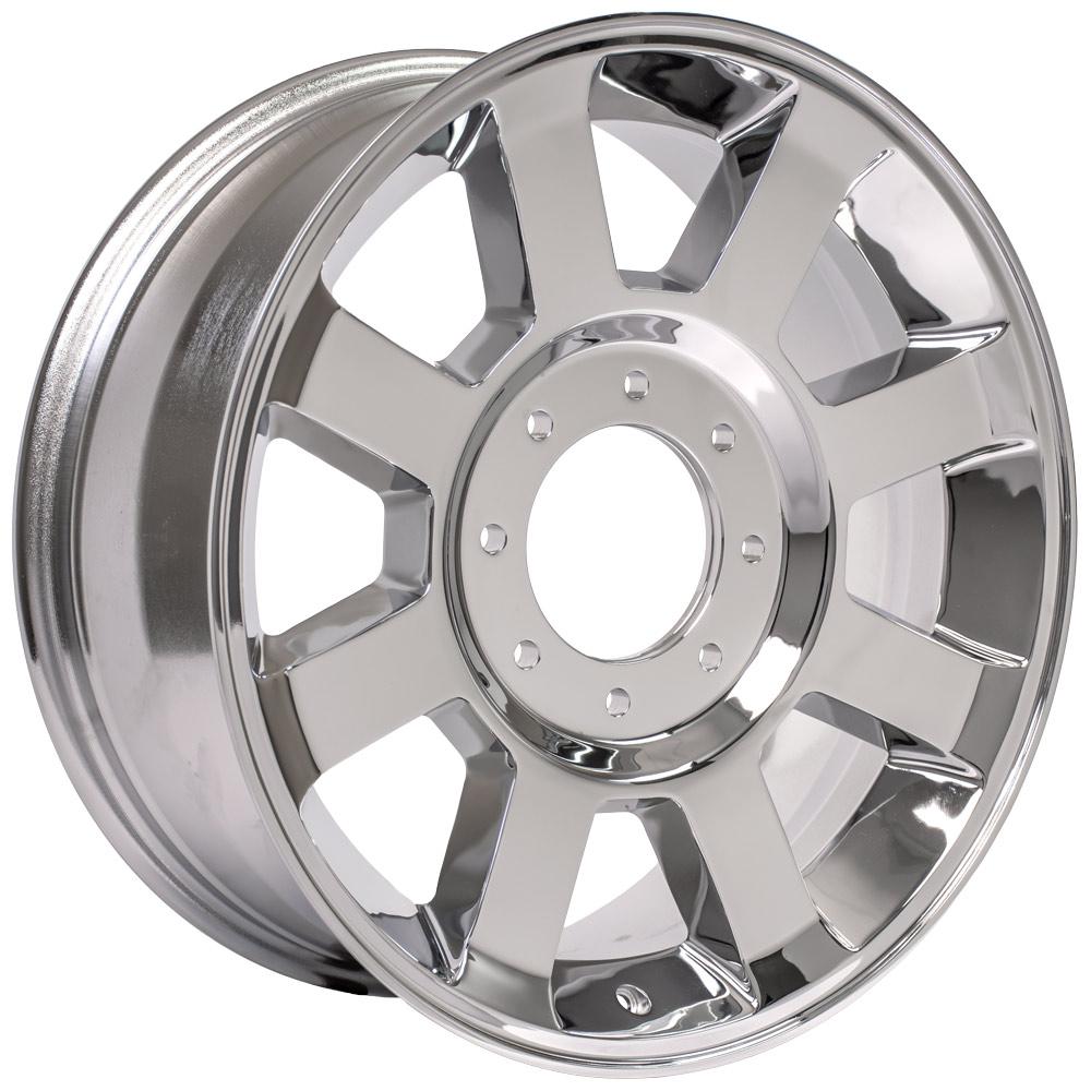 20" Replica Wheel FR78 Fits Ford Super Duty 20x8 Chrome Wheel