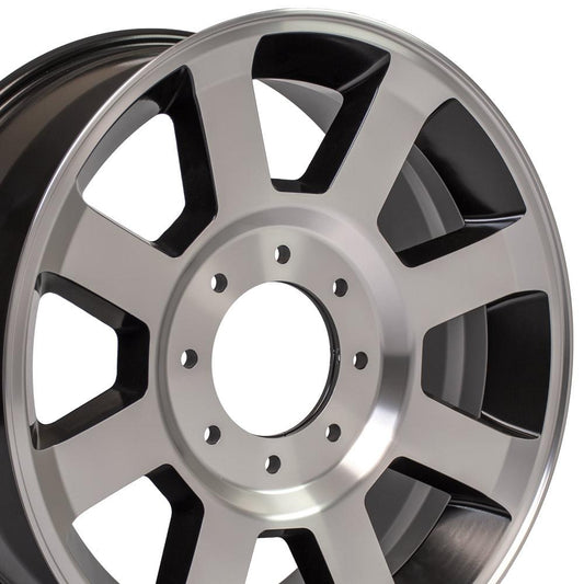 20" Replica Wheel FR78 Fits Ford Super Duty 20x8 Machined Wheel