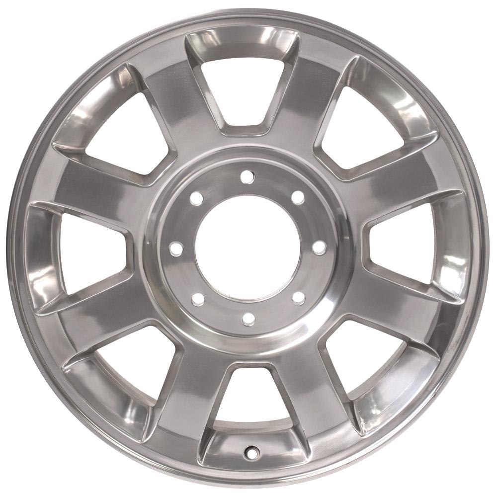 20" Replica Wheel FR78 Fits Ford Super Duty 20x8 Polished Wheel