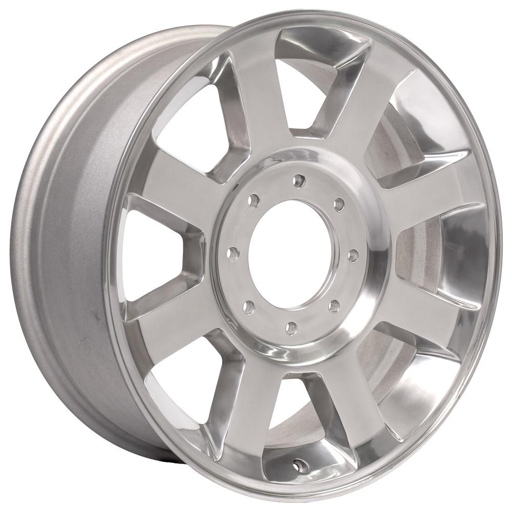 20" Replica Wheel FR78 Fits Ford Super Duty 20x8 Polished Wheel